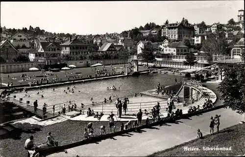 Ak Heiden Kanton Appenzell Außerrhoden, Schwimmbad