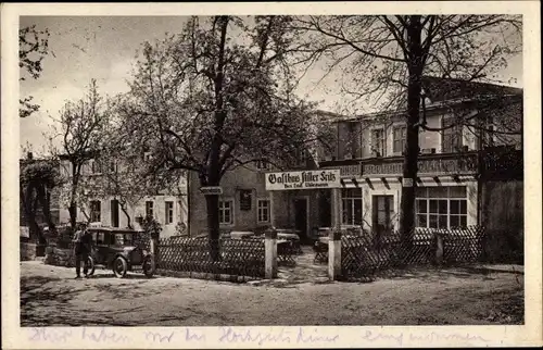 Ak Waltersdorf Bad Schandau Sächsische Schweiz, Gasthaus Stiller Fritz