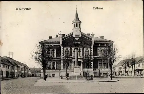 Ak Liebenwalde in Brandenburg, Rathaus