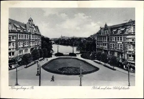 Ak Kaliningrad Königsberg Ostpreußen, Schlossteich