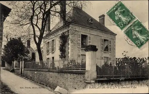 Ak Rablay Maine-et-Loire, L'Amelais Villa