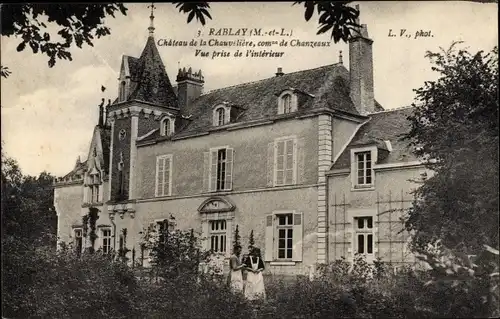 Ak Rablay Maine-et-Loire, Chateau de la Chauveliere