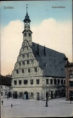 Ak Zwickau in Sachsen, Gewandhaus