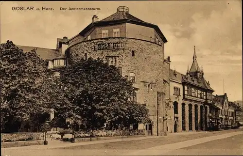 Ak Goslar am Harz, Der Achtermannsturm