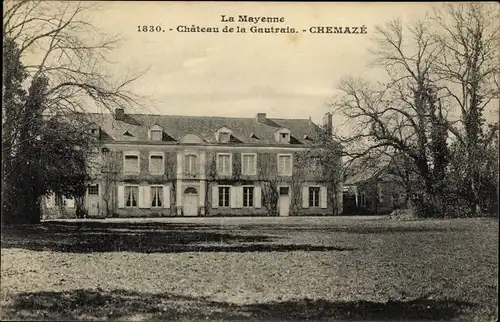 Ak Chemazé Mayenne, Chateau de la Gautrais