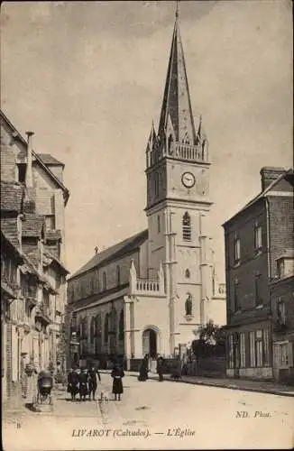 Ak Livarot Calvados, L'Eglise