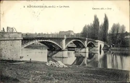 Ak Ris Orangis Essonne, Le Pont
