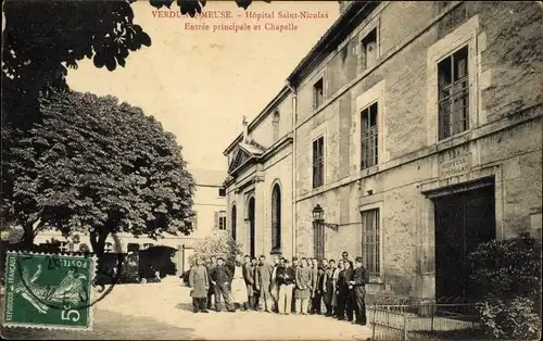 Ak Verdun Lothringen Meuse, Hopital Saint Nicolas