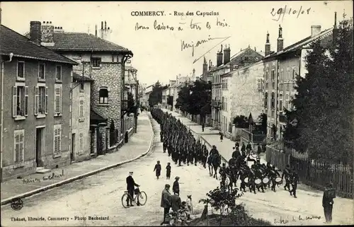 Ak Commercy Meuse, Rue des Capucins