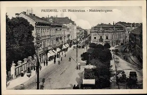 Ak Przemyśl Polen, Ul. Mickiewicza, Mickiewiczgasse
