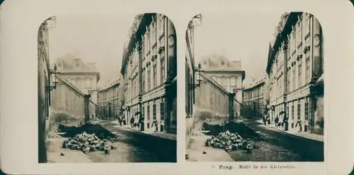 Stereo Foto Praha Prag, Motiv in der Kleinseite