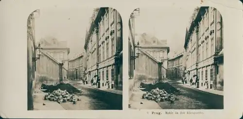 Stereo Foto Praha Prag, Motiv in der Kleinseite