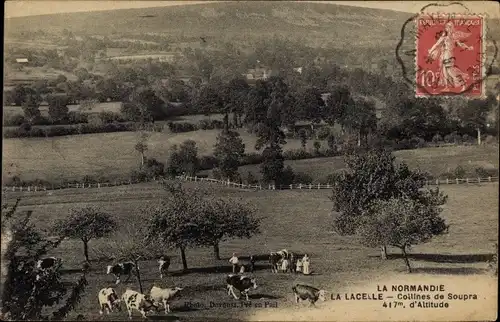 Ak La Lacelle Mayenne, Collines de Soupra 417 m, d'Altitude
