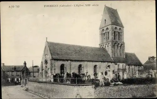 Ak Formigny Calvados, L'Eglise