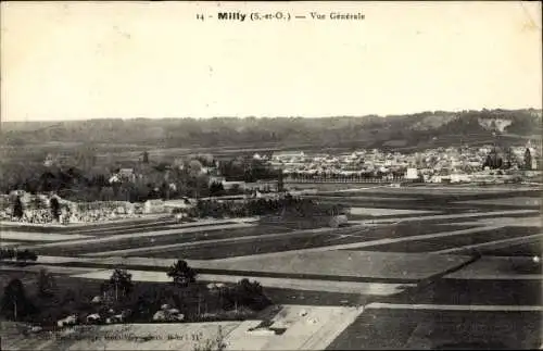 Ak Milly la Forêt Essonne, Vue Generale