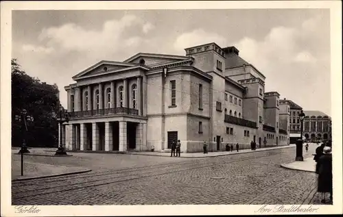 Ak Görlitz in der Lausitz, Stadttheater