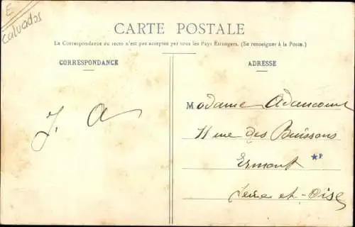 Ak Mézidon Calvados, Carrefour de l'Eglise