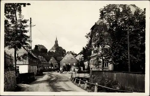 Ak Gornsdorf Erzgebirge, Mittlerer Ortsteil