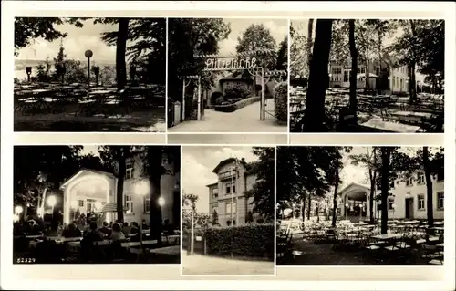 Ak Lützelhöhe Frankenberg an der Zschopau, Gasthaus, Gartenpartie