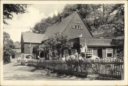 Ak Röthenbach Pretzschendorf Klingenberg im Osterzgebirge, Lindner Haus, Landheim f. Schwerhörige