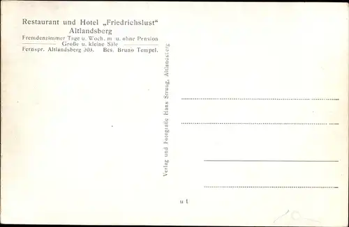 Ak Altlandsberg in Brandenburg, Partie am Strausberger Tor, Storchennest, Heukarren