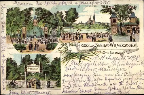 Litho Berlin Wilmersdorf, Seebad Wilmersdorf