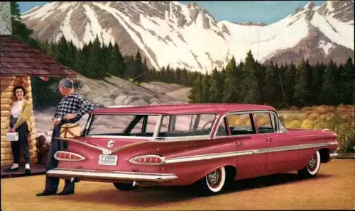 Ak '59 Chevrolet Nomad Station Wagon, Roman Red