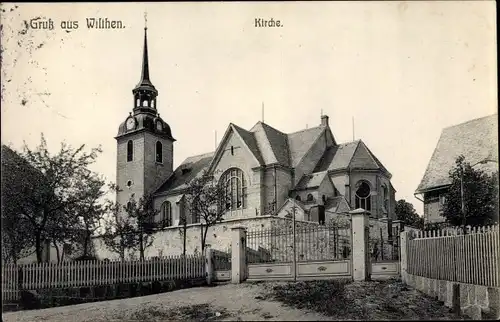 Ak Wilthen im Kreis Bautzen Sachsen, Kirche