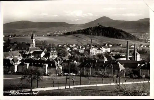 Ak Seifhennersdorf in Sachsen, Totalansicht der Ortschaft