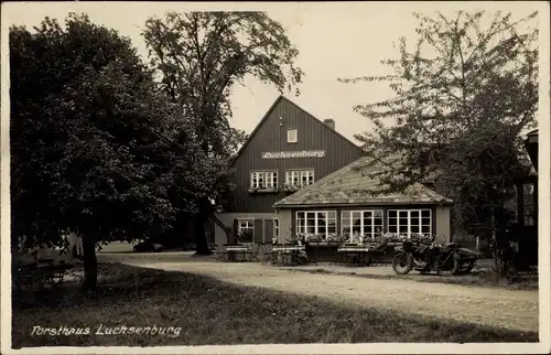 Ak Ohorn in Sachsen, Forsthaus Luchsenburg