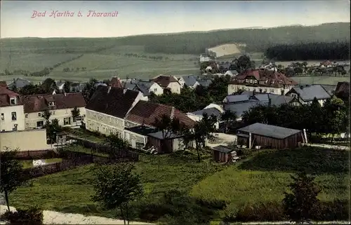 Ak Hartha Hintergersdorf Tharandt im Erzgebirge, Teilansicht