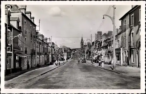 Ak Pré en Pail Mayenne, Rue Aristide Briand