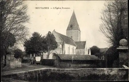 Ak Meuvaines Calvados, L'Eglise Romane