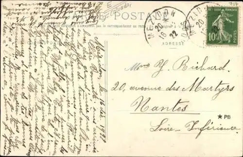 Ak Mézidon Calvados, Ferme Saine Barbe, ancien Abbaye Prieure