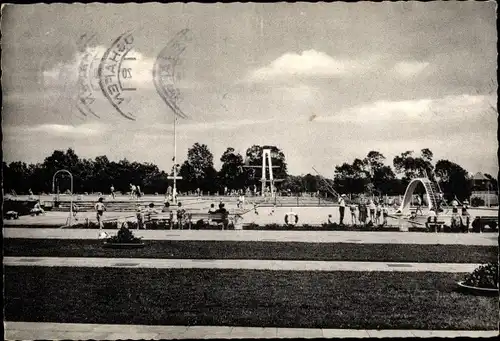 Ak Harksheide Norderstedt Schleswig Holstein, Sommerbad