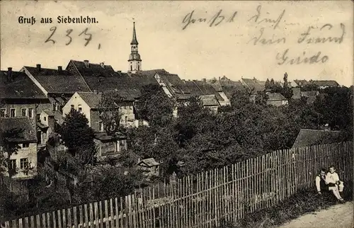 Ak Siebenlehn Großschirma in Sachsen, Panorama