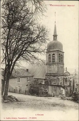 Ak Vaucouleurs Meuse, L'Eglise