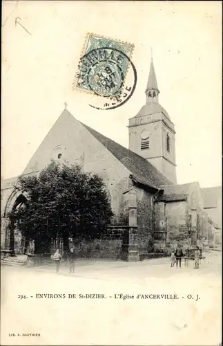 Ak Ancerville Meuse, L'Eglise