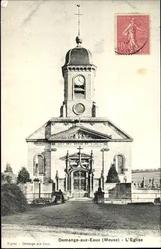 Ak Demange aux Eaux Meuse, L'Eglise