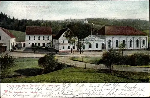 Ak Weißenborn Zwickau in Sachsen, Gasthof Weißenborn