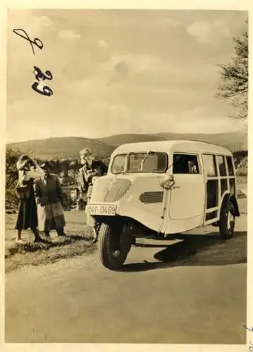 Foto Fahrzeug Firma Vidal Harburg, Tempo-Hanseat Kombiwagen