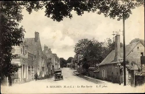 Ak Seiches Maine et Loire, Le Bas Suette