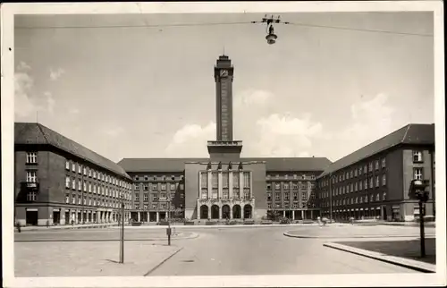 Ak Ostrava Mährisch Ostrau Region Mährisch Schlesien, Rathaus, Radnice