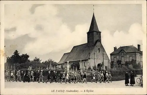 Ak Le Faulq Calvados, L'Eglise