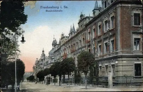 Ak Frankenberg an der Zschopau Sachsen, Humboldtstraße