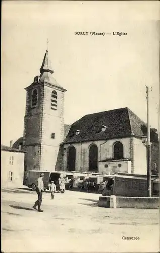 Ak Sorcy Meuse, L'Eglise