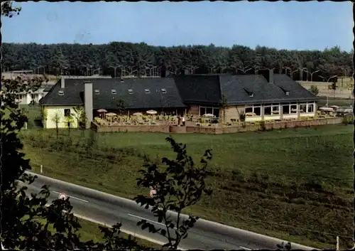 Ak Rohrbrunn Weibersbrunn im Spessart, Autobahn Motel