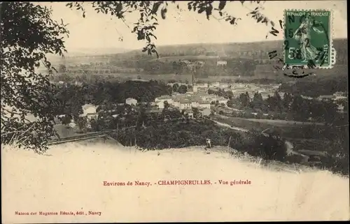 Ak Champigneulles Meurthe et Moselle, Vue generale