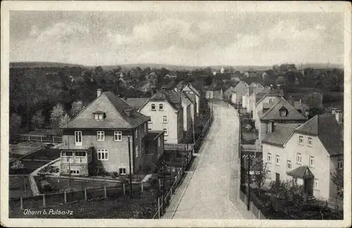 Ak Ohorn im Kreis Bautzen, Blick auf die Ortschaft, Häuser