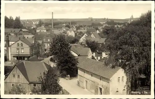 Ak Bretnig Hauswalde Großröhrsdorf in Sachsen, Blick auf den Ort